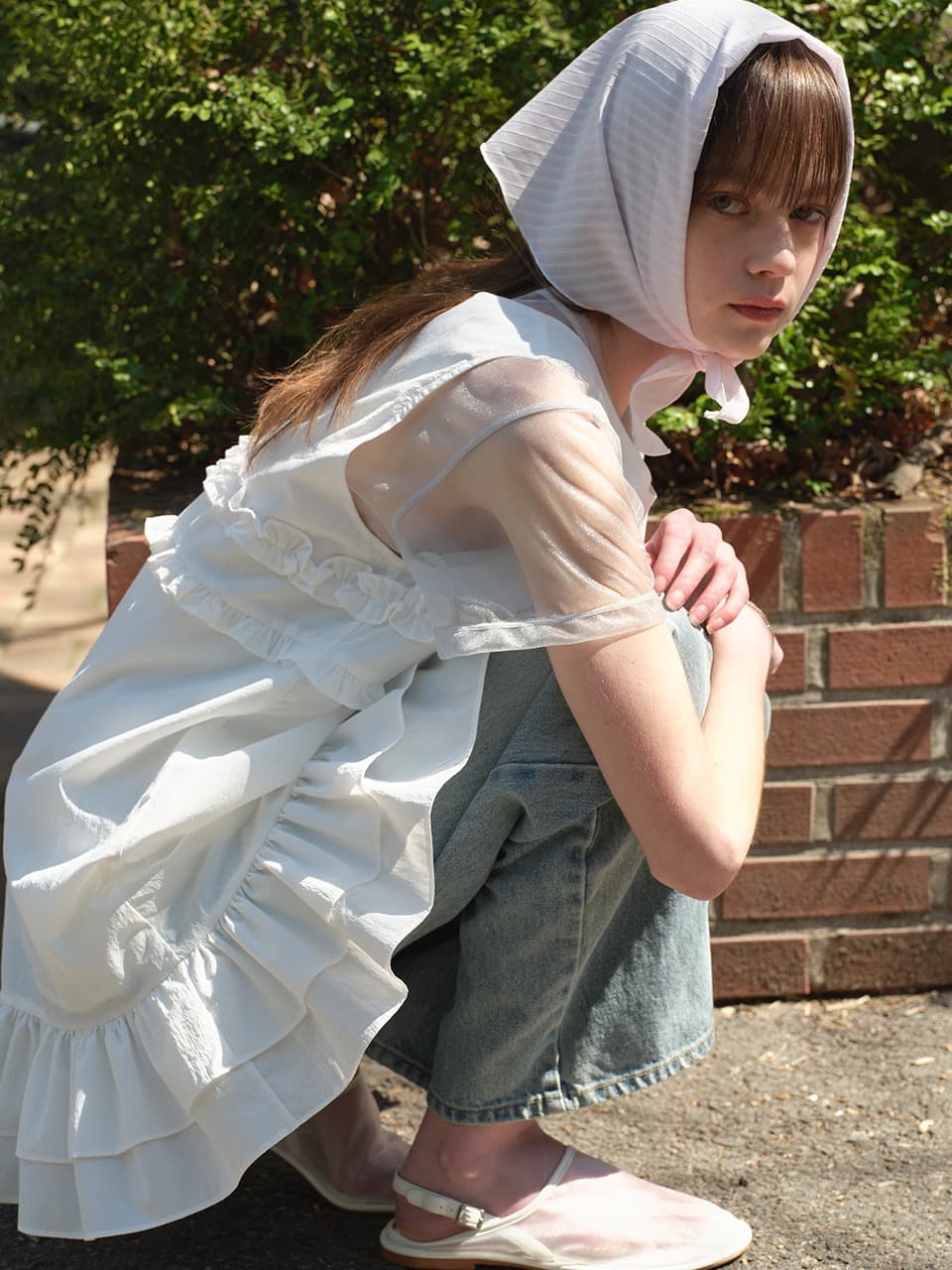 LILLY STRIPED BONNET (PINK)