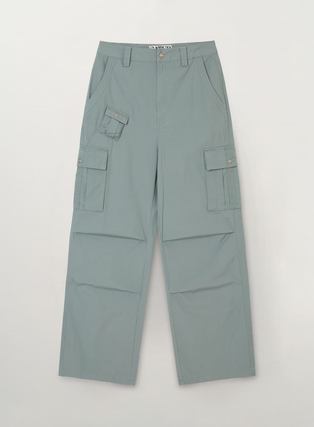 Cotton Ripstop Cargo Pants - Light Khaki