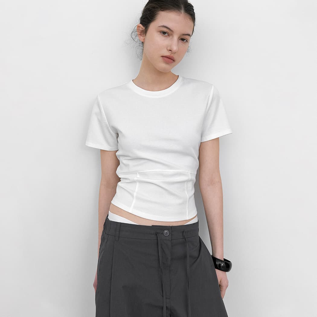 (Z-T-6811)NOVELA SLIM LINE TEE