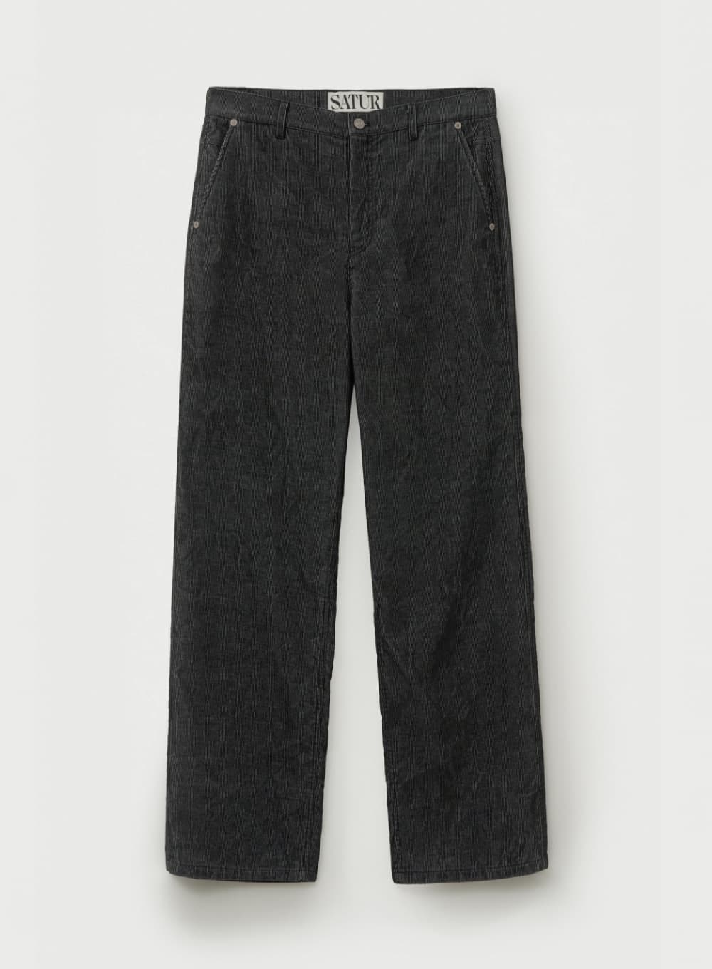 Camaro Corduroy Fade Pants - Black