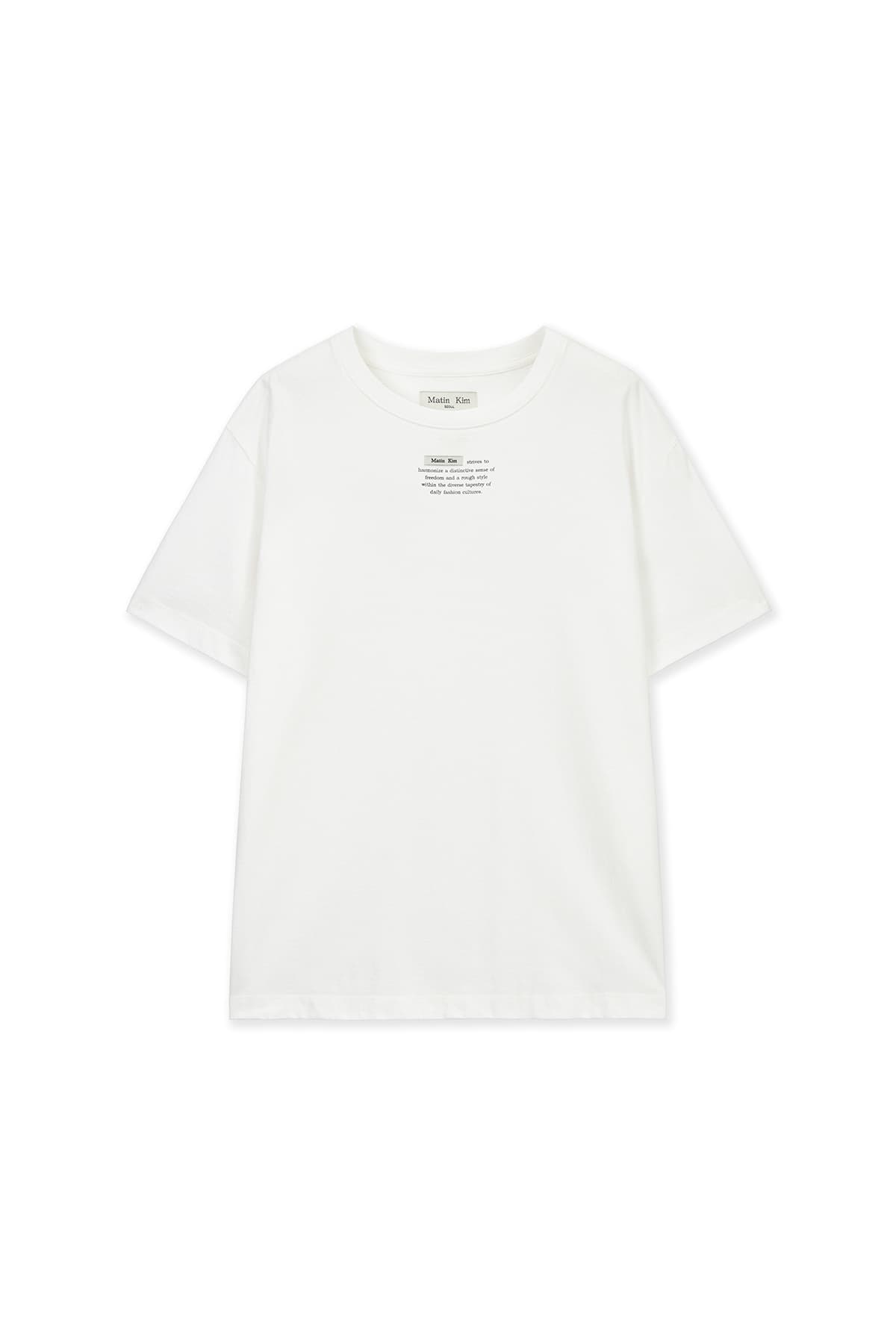 LABEL POINT LETTERING TOP IN WHITE
