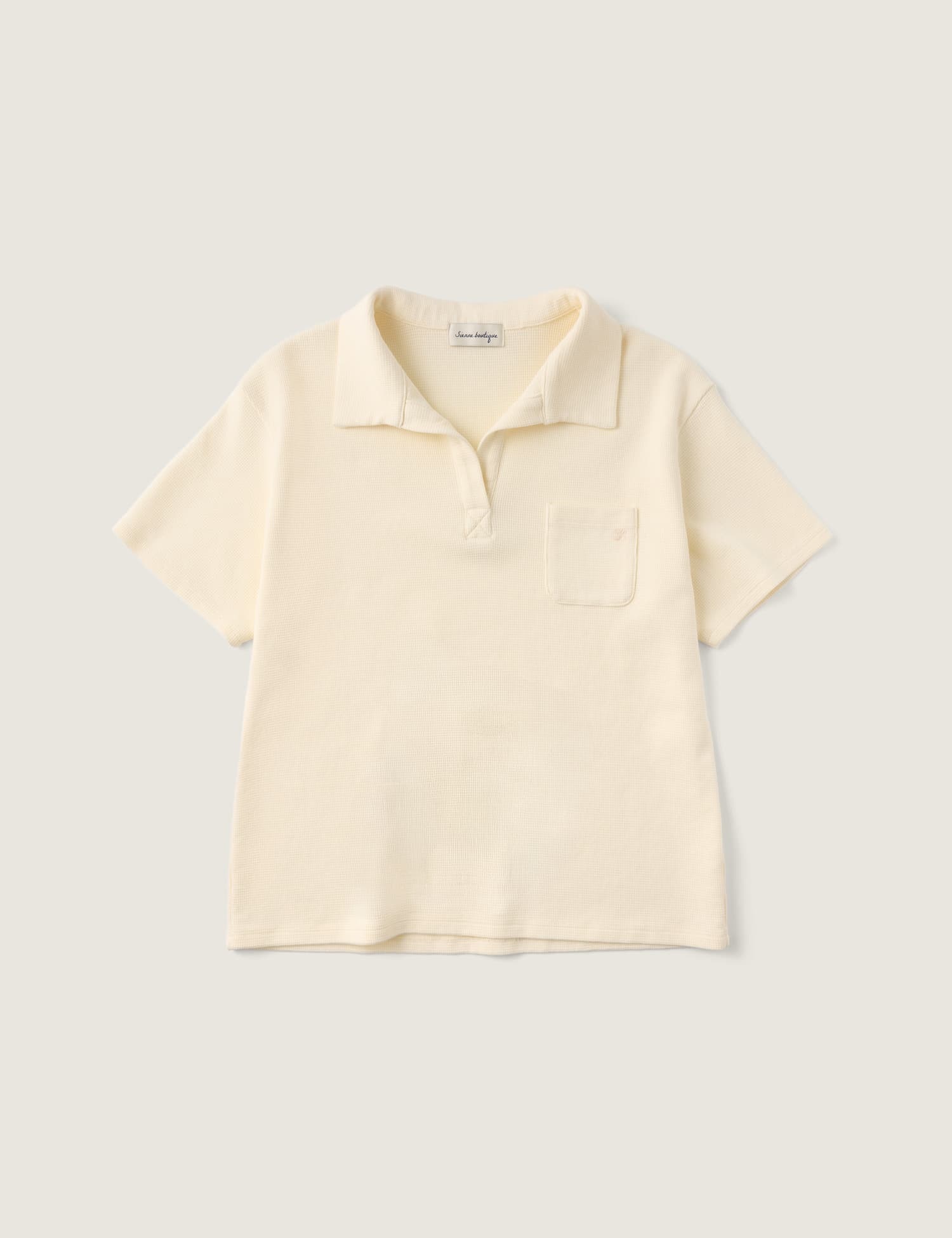 Siena Polo Top (Lily White)