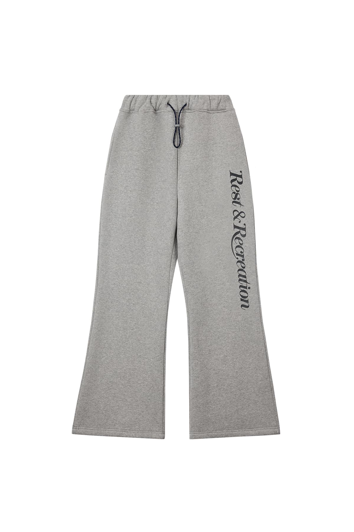 FLARE SWEAT PANTS - GREY