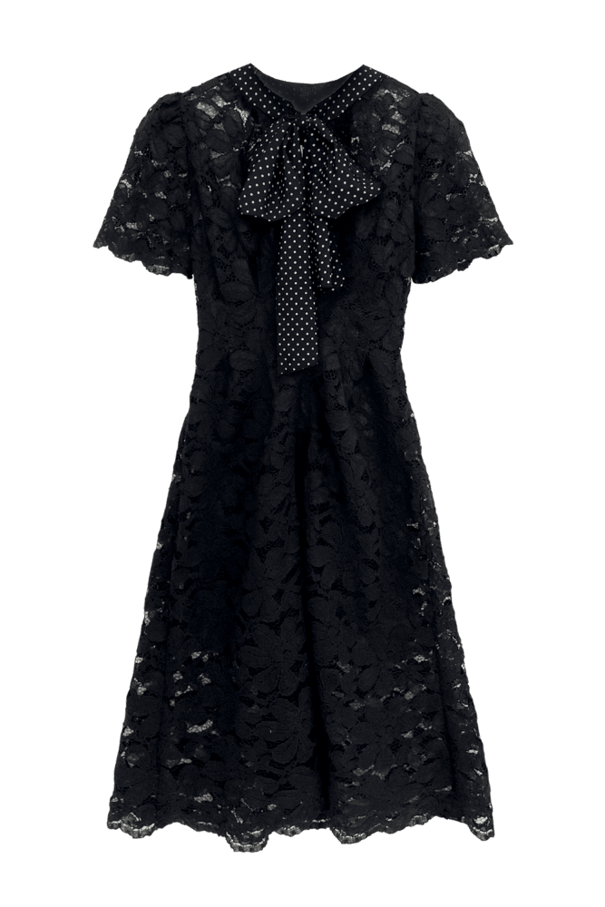 Lace Dress (Black)