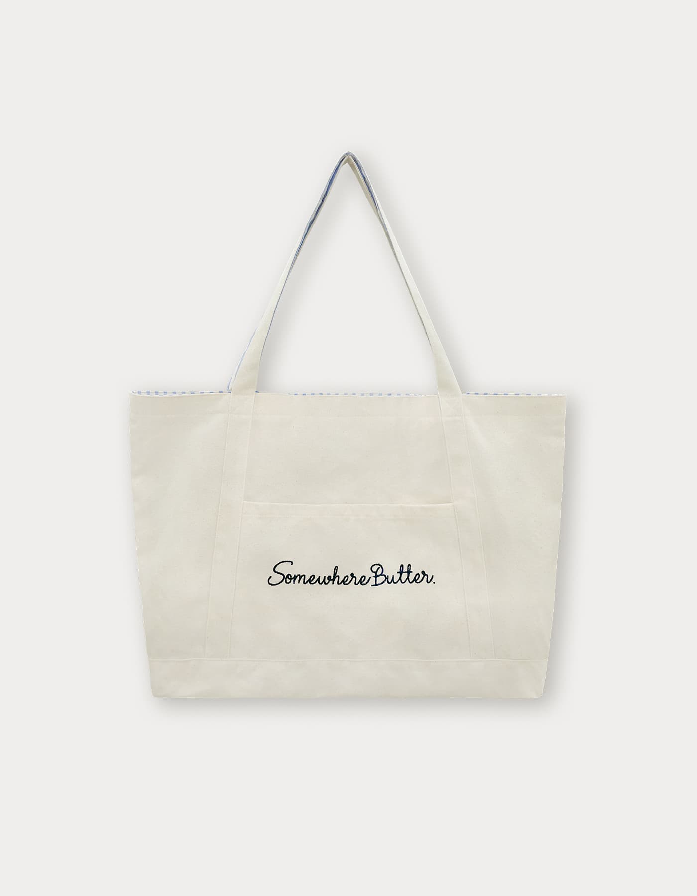 Letter Reversible Bag - Ivory