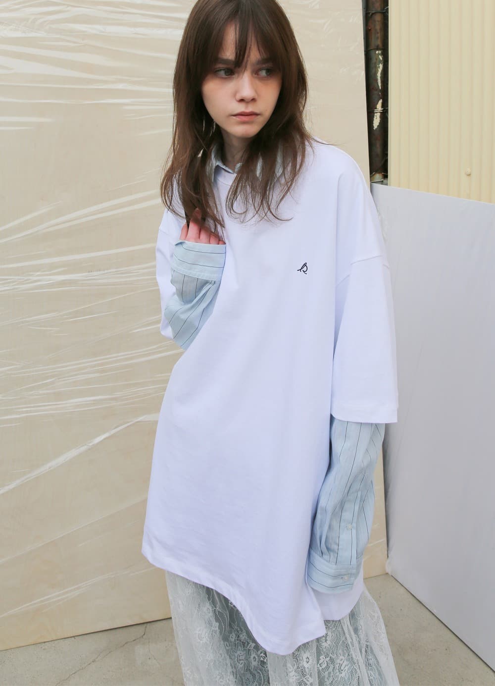 Laid-Back Logo T-shirt - Off White