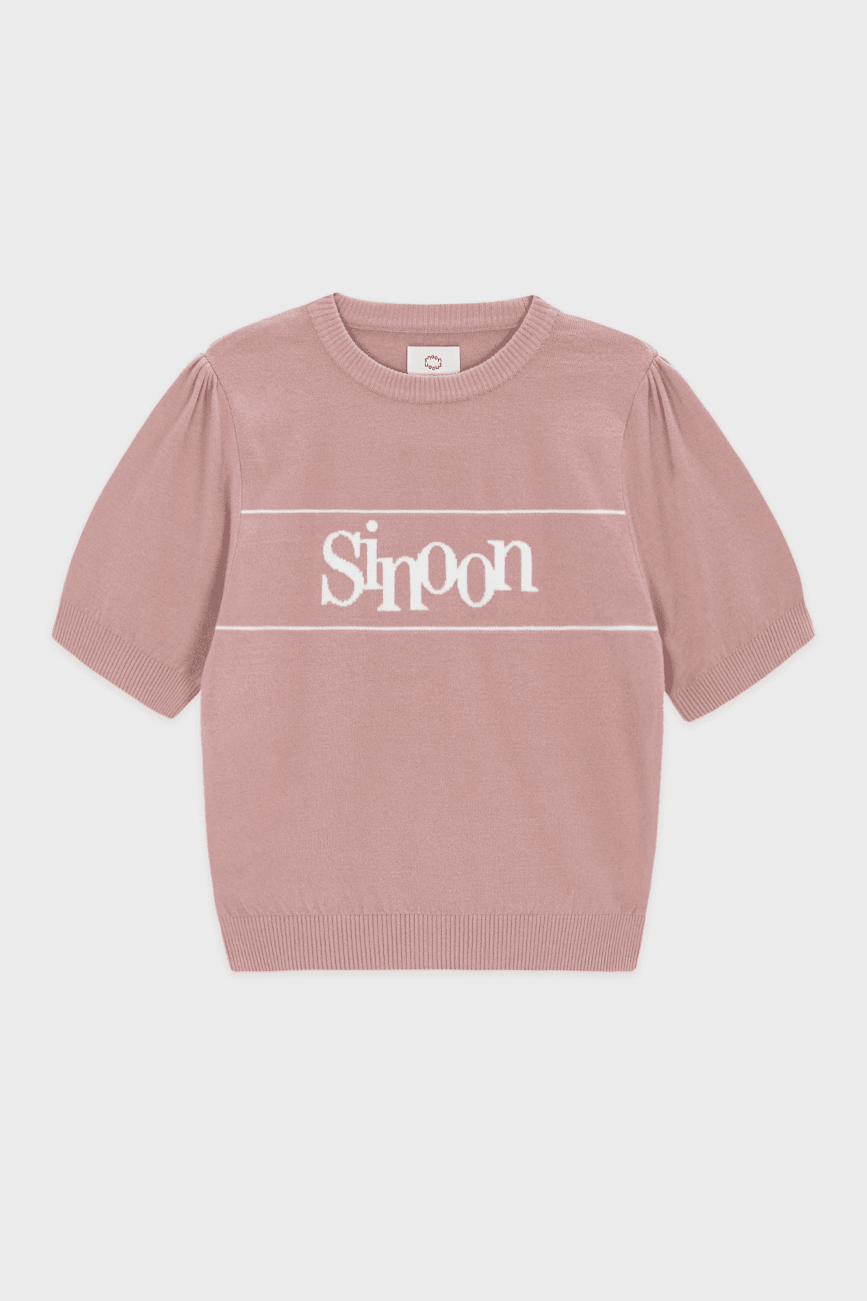 Sinoon Logo Half Knit (Pink)