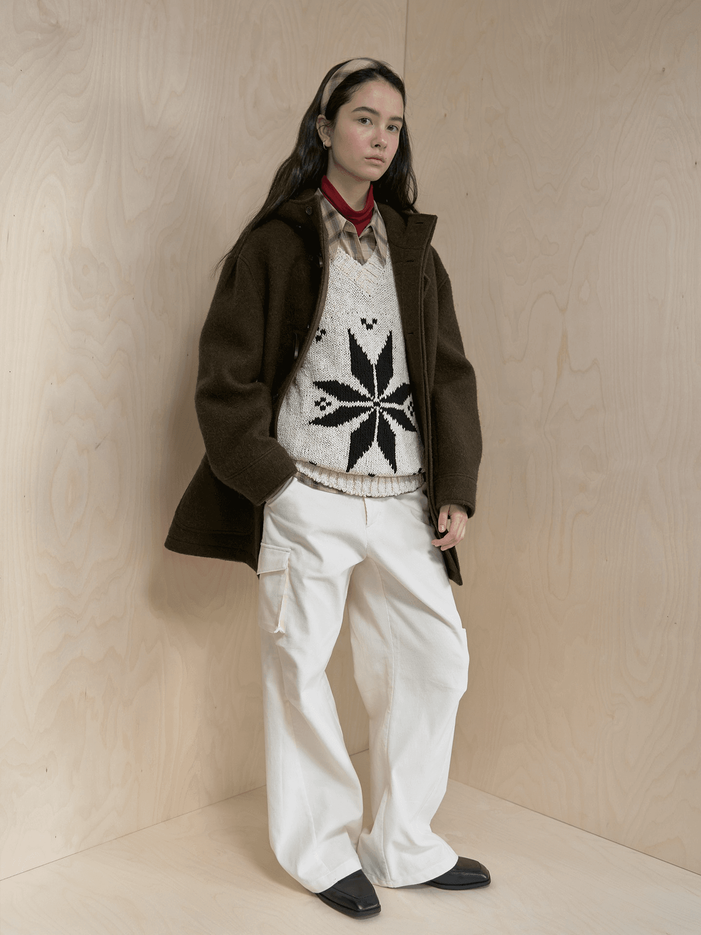 CORDUROY CARGO PANTS_IVORY